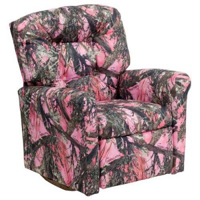 Flash Furniture Kids Camouflage Fabric Rocker Recliner